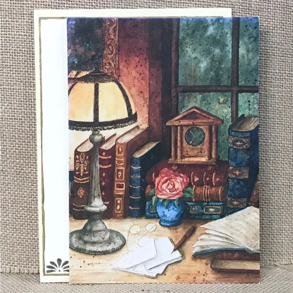 Anna Krejewski Timeless Thoughts Thinking Of You Card Hygge Readers Framable